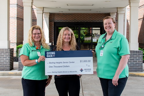 Sterling Heights on Mound Giving Back